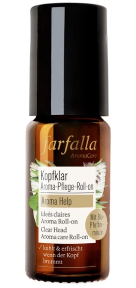 Farfalla Aroma-Pflege Roll-on Kopfklar 10 ml