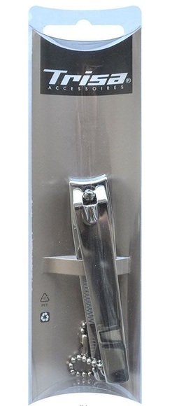 Nagelknipser Mit Kette Und Feile Damen Silberfarben GROSS
