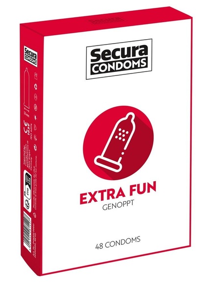 Kondome ?Extra Fun? mit Stimulationsnoppen