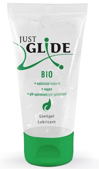 Gleitgel „Just Glide Bio” auf Wasserbasis