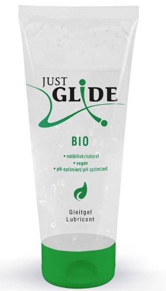 Gleitgel „Just Glide Bio” auf Wasserbasis