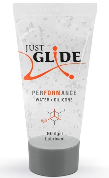 Gleitgel ?Performance? auf Wasserbasis mit Silikonanteilen
