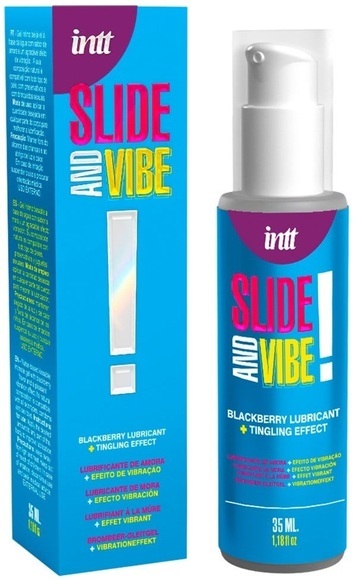 Intimgel ?Slide and Vibe!? mit Prickel-Effekt
