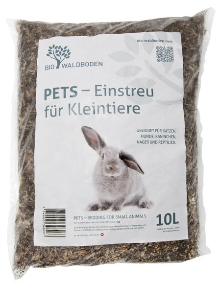 BIO WALDBODEN Einstreu für Kleintiere (10 Liter)