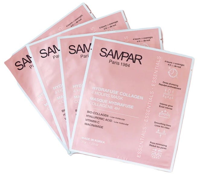Sampar -  Hydrafuse Collagen Mask 4h (4 Stk), 30 ml