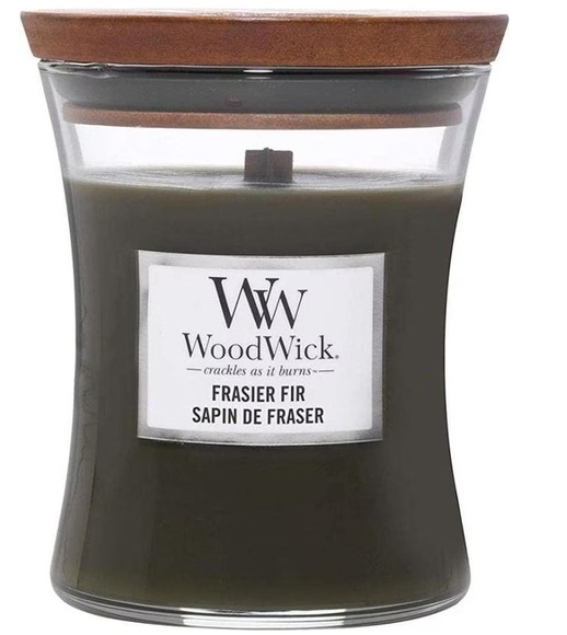 Woodwick Duftkerze Vanilla & Sea Salt M