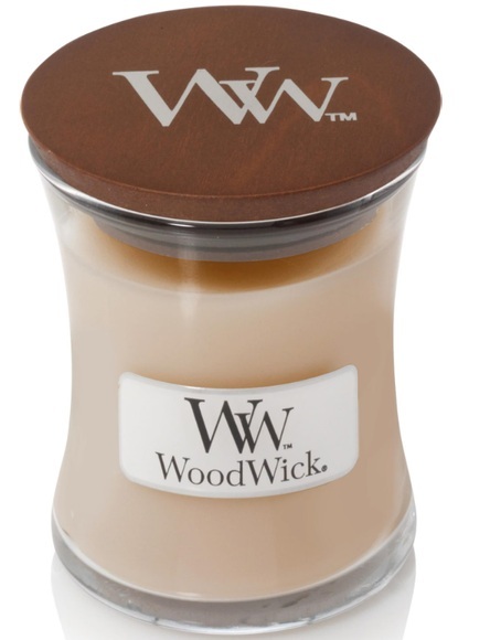 Woodwick Duftkerze Vanilla & Sea Salt S