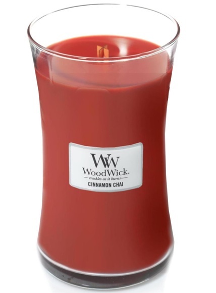 Woodwick Duftkerze Cinnamon Chai