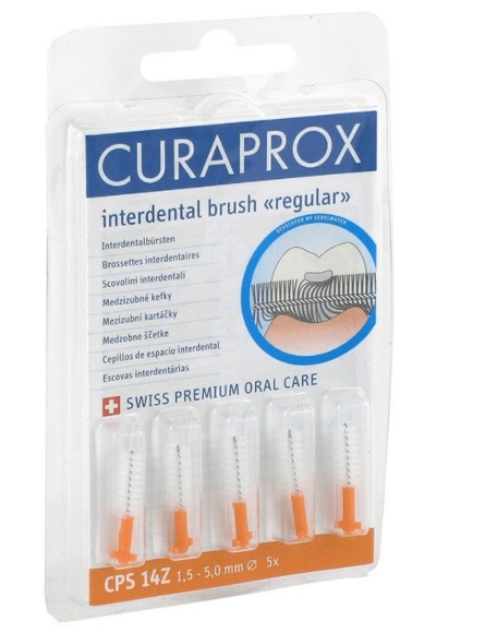 Curaden Germany GmbH Curaprox® Interdentalbürsten CPS 14Z regular 1,5 - 5,0 mm