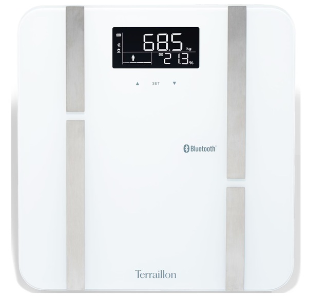 Terraillon - Personenwaage X-LINE Bluetooth Ultraslim 18mm, One Size