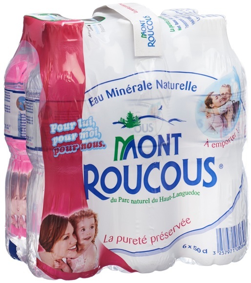 MONT ROUCOUS Mineralwasser Pet (6x1 Liter)