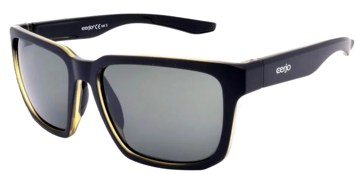 Cerjo Sonnenbrille Nagano, schwarz (1 Stk)