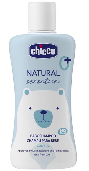 Chicco Natural Sensation Baby Shampoo, ohne Tränen (200ml)