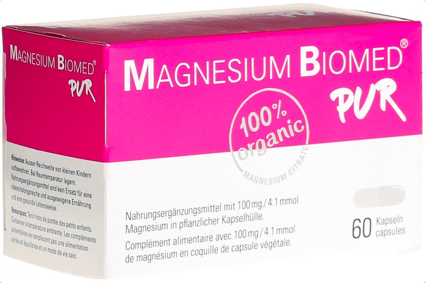 Magnesium Biomed PUR Kapsel (60 Stück)