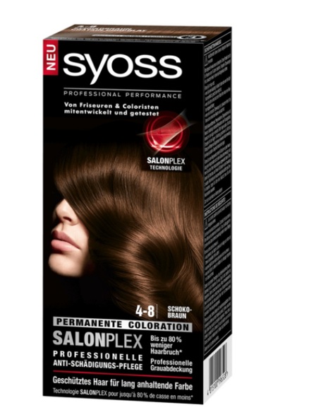 Syoss Haarfärbung 4-8 Schokobraun