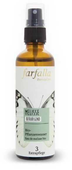FARFALLA Bio-Pflanzenwasser Melisse Spr 75 ml