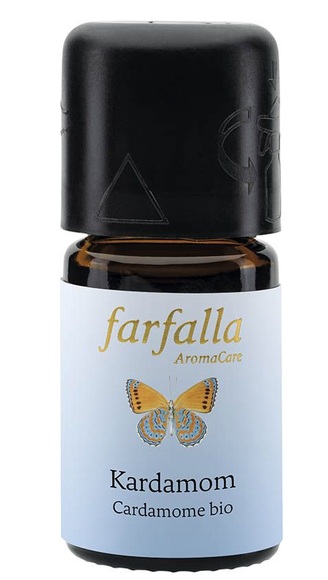 farfalla Kardamom Ätherisches Öl kbA (5 ml)