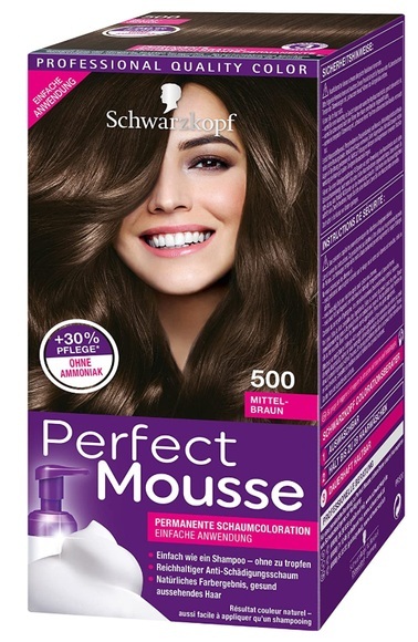 Schwarzkopf 500 mittelbraun (1 Stück)