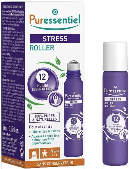 Puressentiel mit 12 ätherischen Ölen Stress Roll-on