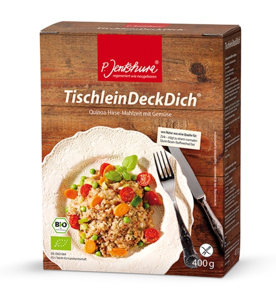 P. Jentschura Bio TischleinDeckDich, Quinoa-Hirse