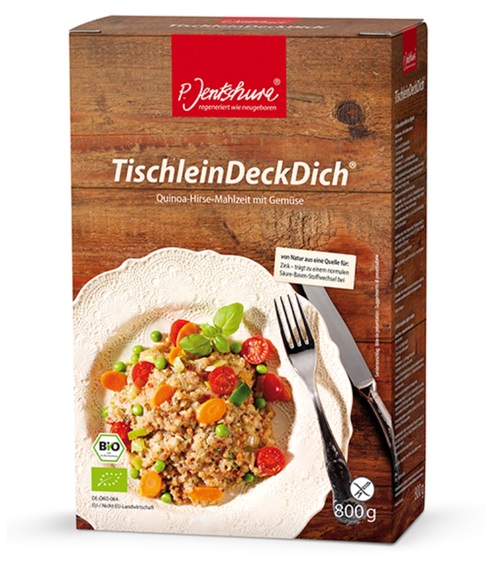 P. Jentschura Bio TischleinDeckDich, Quinoa-Hirse