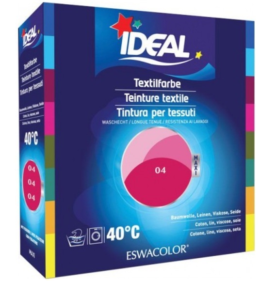 IDEAL Baumwolle Color No04 fuchsia (1 Stück)