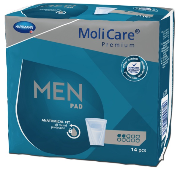 MoliCare Men Pad 2 Tropfen (14 Stück)