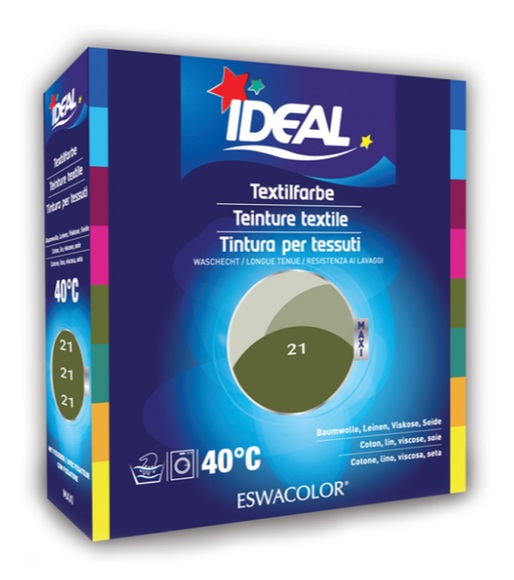 IDEAL Baumwolle Color No21 khaki (1 Stück)