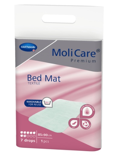 MoliCare Premium Bed Mat Textile 7 85x90cm (1 Stück)