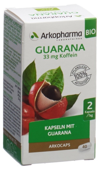 Arkocaps Guarana Kapsel Bio (40 Stück)
