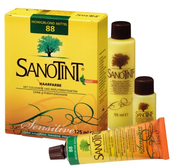 SANOTINT SENSITIVE Light Haarfarbe 88 hellblond intensiv (1 Stück)