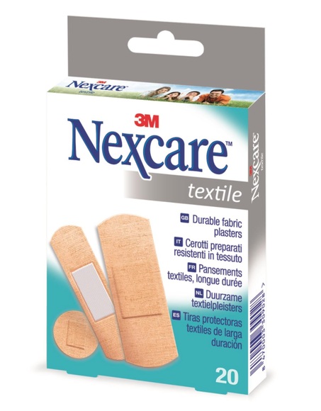 3M Nexcare Flexible Textile Universal Pflaster Assortiert (20 Stk)