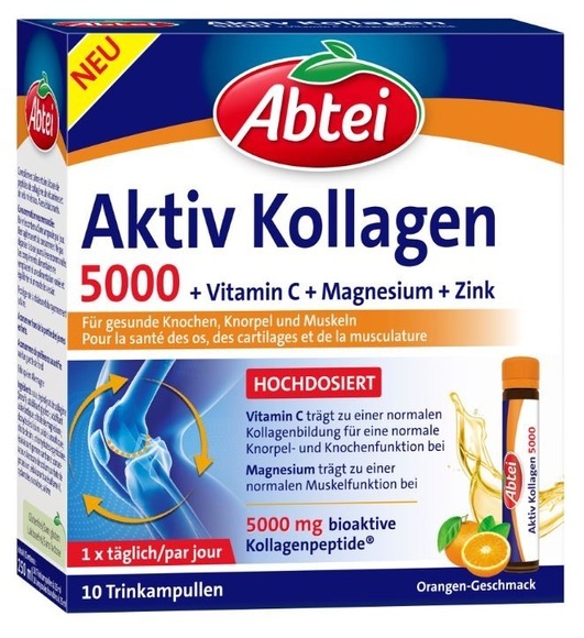 Abtei Aktiv Kollagen 5000 (10 Ampullen)