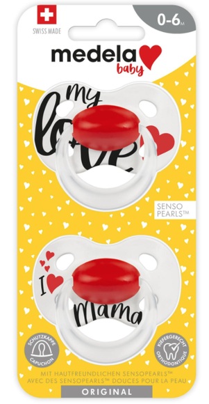 Medela Baby Schnuller Original Signature 0-6 Monate (2 Stk)