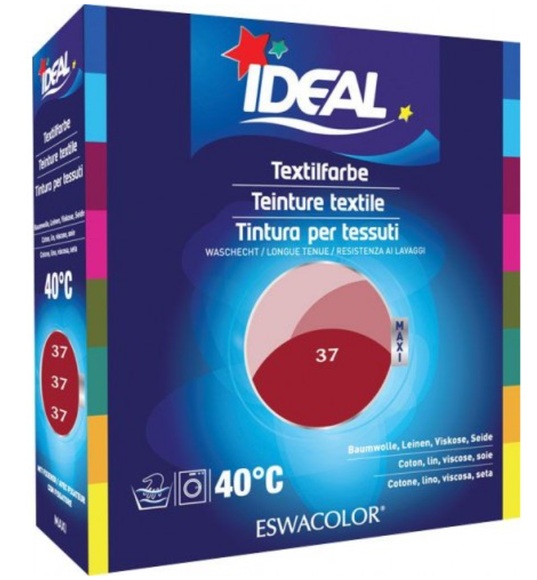 IDEAL Baumwolle Color No37 hermesrot (1 Stück)