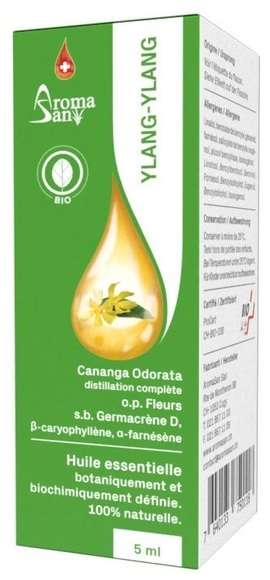 AromaSan Ylang Ylang Bio Ätherisches Öl (5ml)