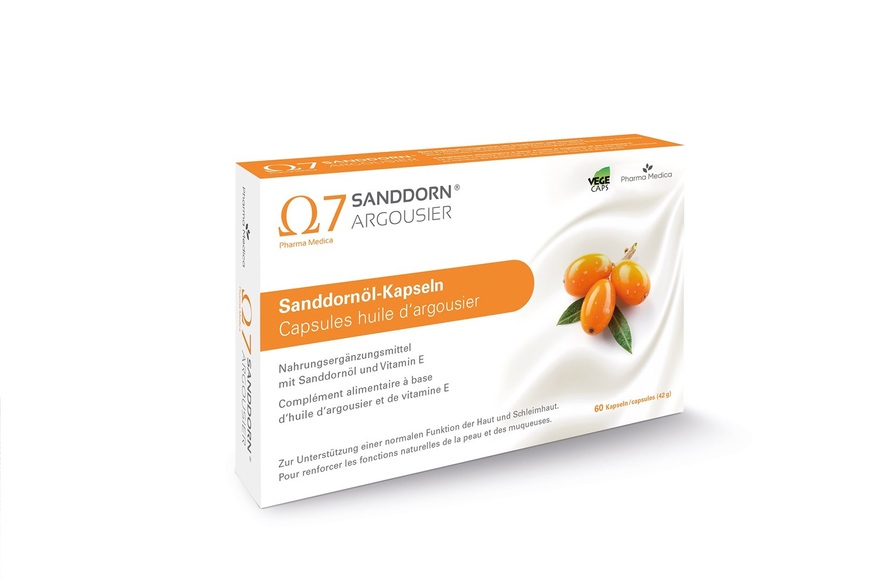 Sanddorn Argousier Omega 7 Kapsel (60 Stück)