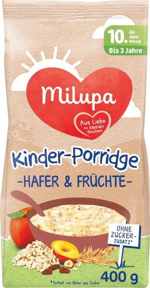 Milupa Porridge Hafer & Früchte 10 Monate 400 g