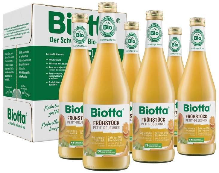Biotta Frühstück Bio (6x5 dl)