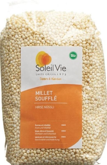 Soleil Vie Hirse Nüssli Bio (240 g)