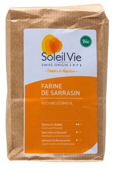 Soleil Vie Buchweizen Vollkorn Mehl bio (500 g)