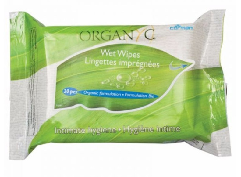 Organyc Feuchtigkeitstücher (20 Stück)