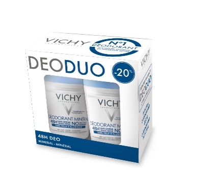 Vichy - Deo Mineral 48h Duo Roll-on (2 x 50ml)