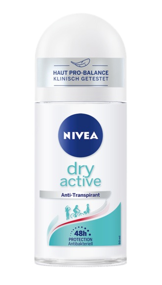 NIVEA® Deo Anti-Transpirant Dry Active Roll-on