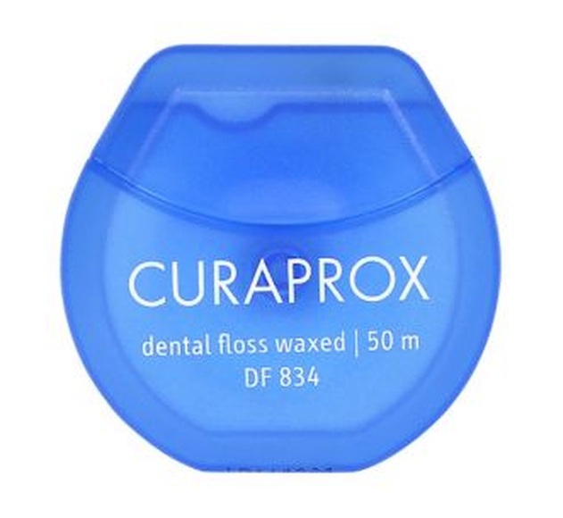 Curaprox DF 834 Zahnseide Gewachst 50 Meter (1 Stk)