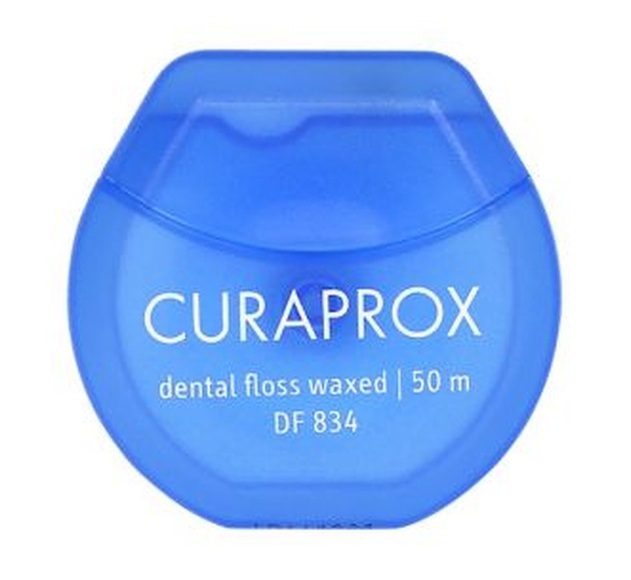 Curaprox DF 834 Zahnseide Gewachst 50 Meter (1 Stk)