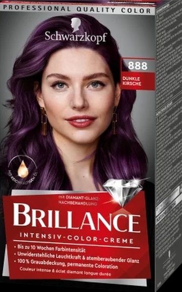 Schwarzkopf Brillance 888 Dunkle Kirsche (1 Stk)