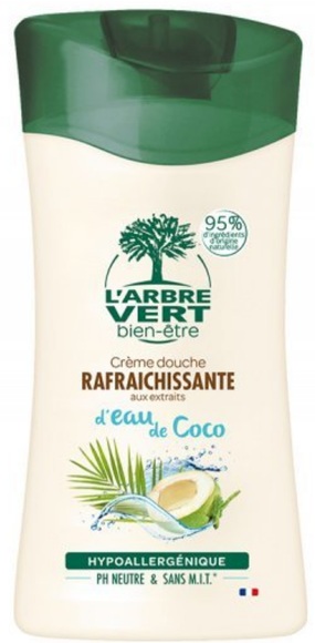 L'ARBRE VERT Duschcreme Kokosnuss Französisch (250 ml)
