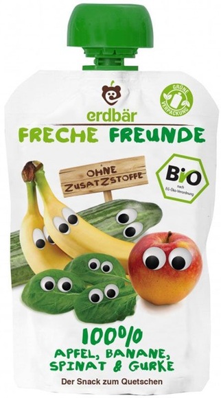 Freche Freunde Apfel Banane & Spinat