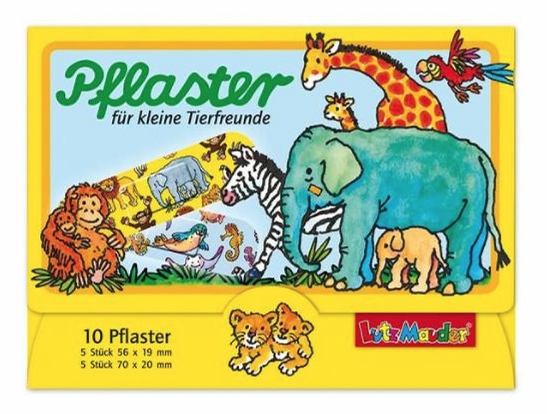 Lutz Mauder Kinderpflaster für Tierfreunde (10 Stück)
